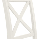 Provence Dining Chair Rubberwood Grey lacquer with an Ivory faux(2 Chairs)