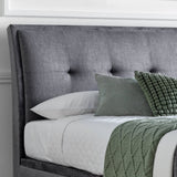 Accent Ottoman Vogue Grey Bed