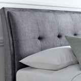 Accent Ottoman Vogue Grey Bed