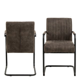 Adele Dining Chair Grey(2 Chairs)