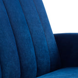 Afina Sofabed Blue Velvet Fabric