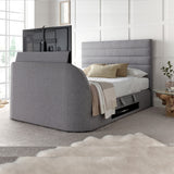 Appleby / Appleton TV Ottoman Bed in Marbella Grey