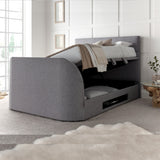 Appleby / Appleton TV Ottoman Bed in Marbella Grey