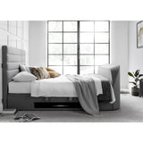 Appleby / Appleton TV Ottoman Bed in Marbella Grey