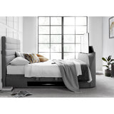Appleby / Appleton TV Ottoman Bed in Marbella Grey