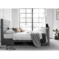 Appleby / Appleton TV Ottoman Bed in Marbella Grey