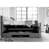 Appleby / Appleton TV Ottoman Bed in Marbella Grey