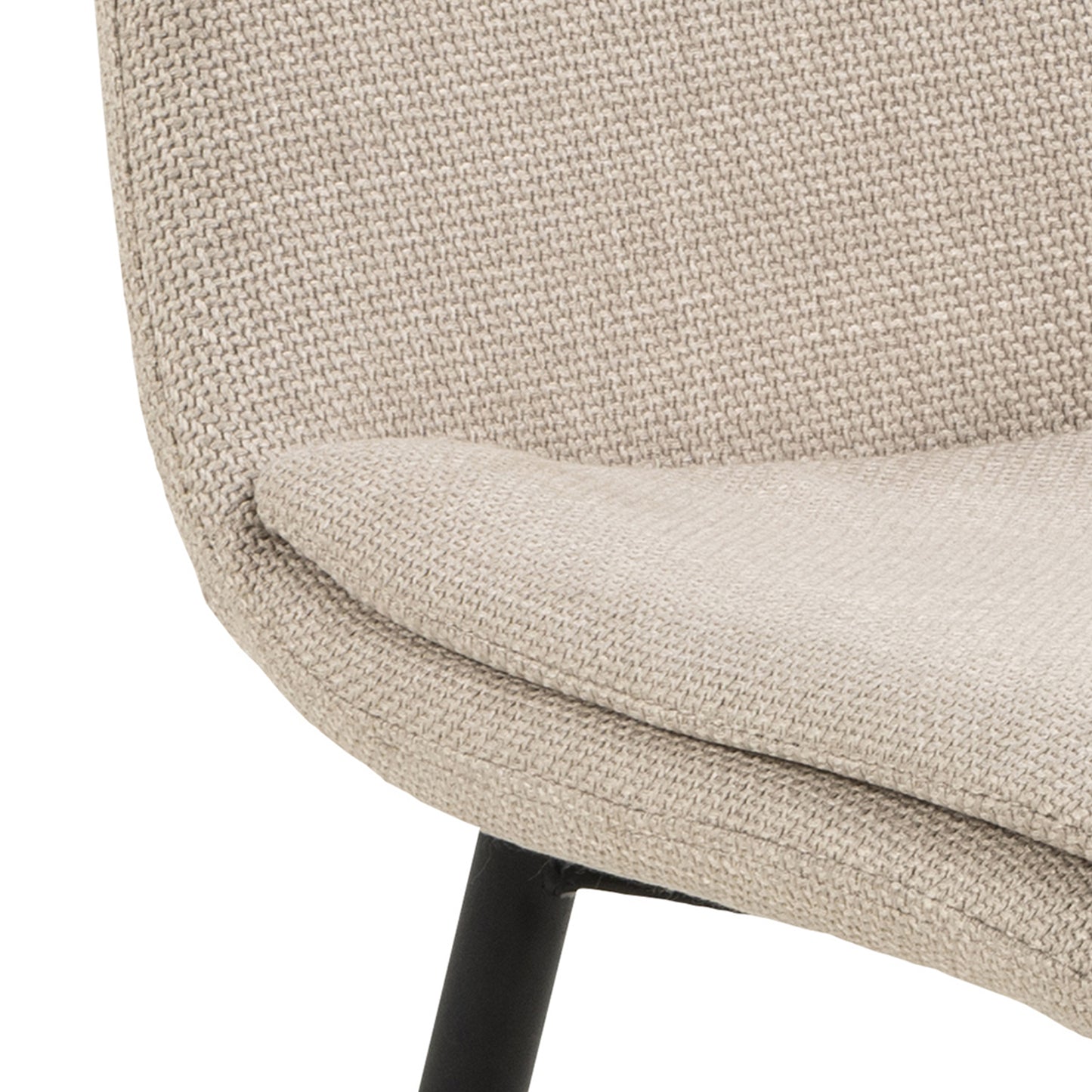 Becca Dining Chair in Beige (4 Chairs)