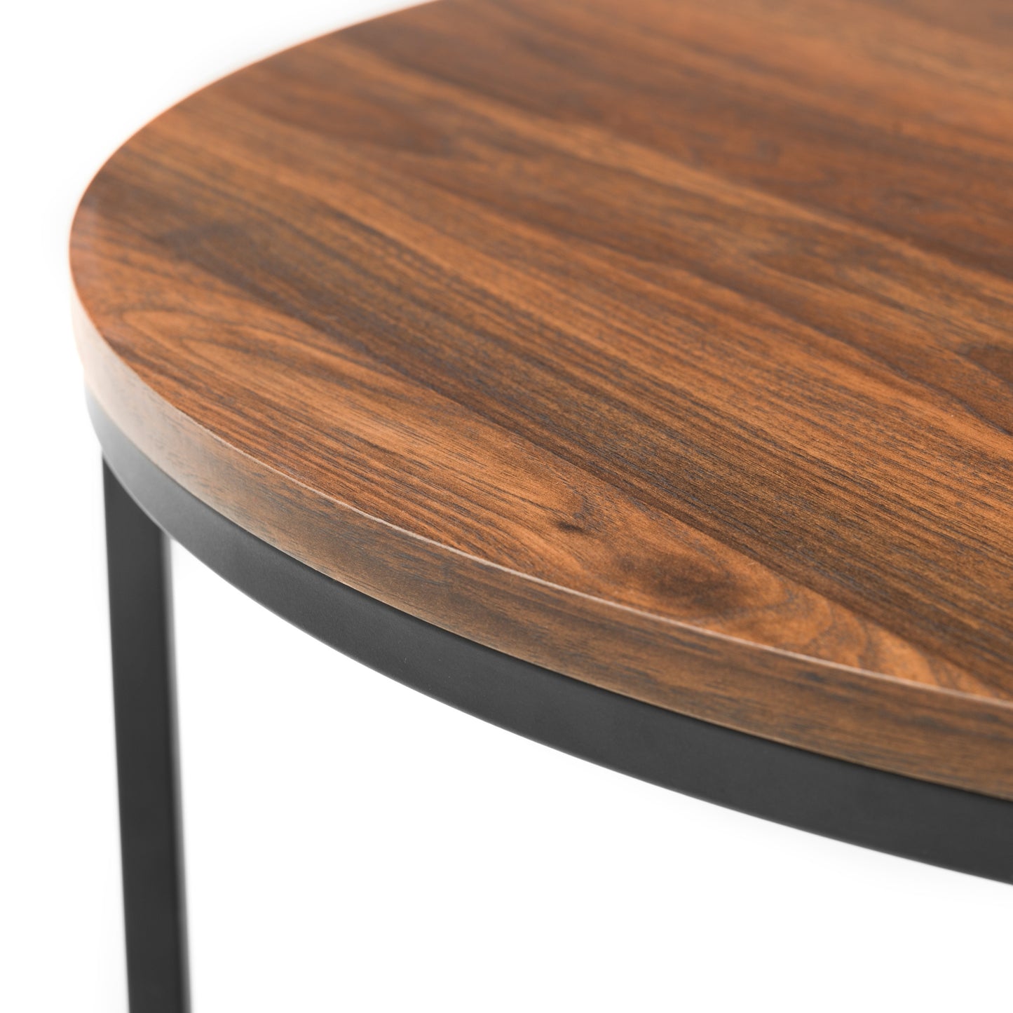 Bellini Round Nesting Coffee Table - Walnut