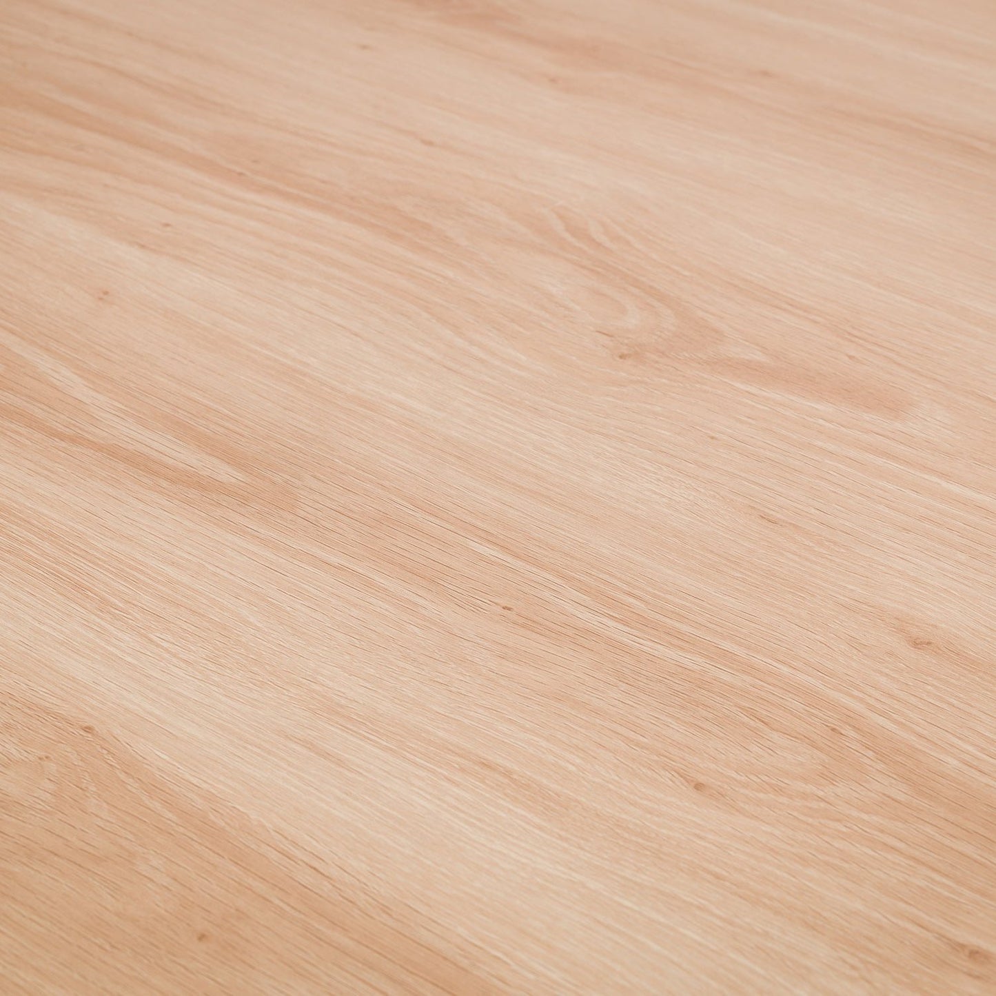 Berwick Round Dining Table Oak Top with Black Frame Legs