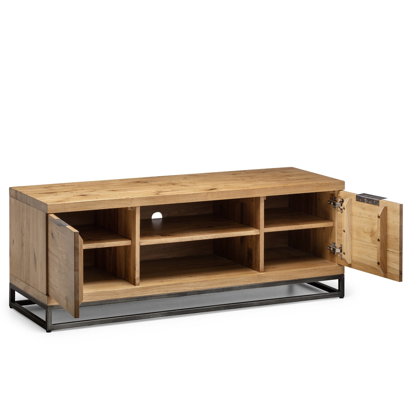 Brooklyn TV Unit in Solid Oak