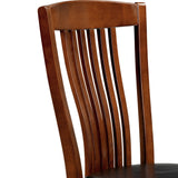 Canterbury Extend. Dining Table & Canterbury Dining Chair Rubberwood Mahogany Finish(6 Chairs)