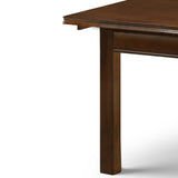 Canterbury Extend. Dining Table & Canterbury Dining Chair Rubberwood Mahogany Finish(6 Chairs)
