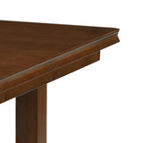 Canterbury Extend. Dining Table & Canterbury Dining Chair Rubberwood Mahogany Finish(6 Chairs)
