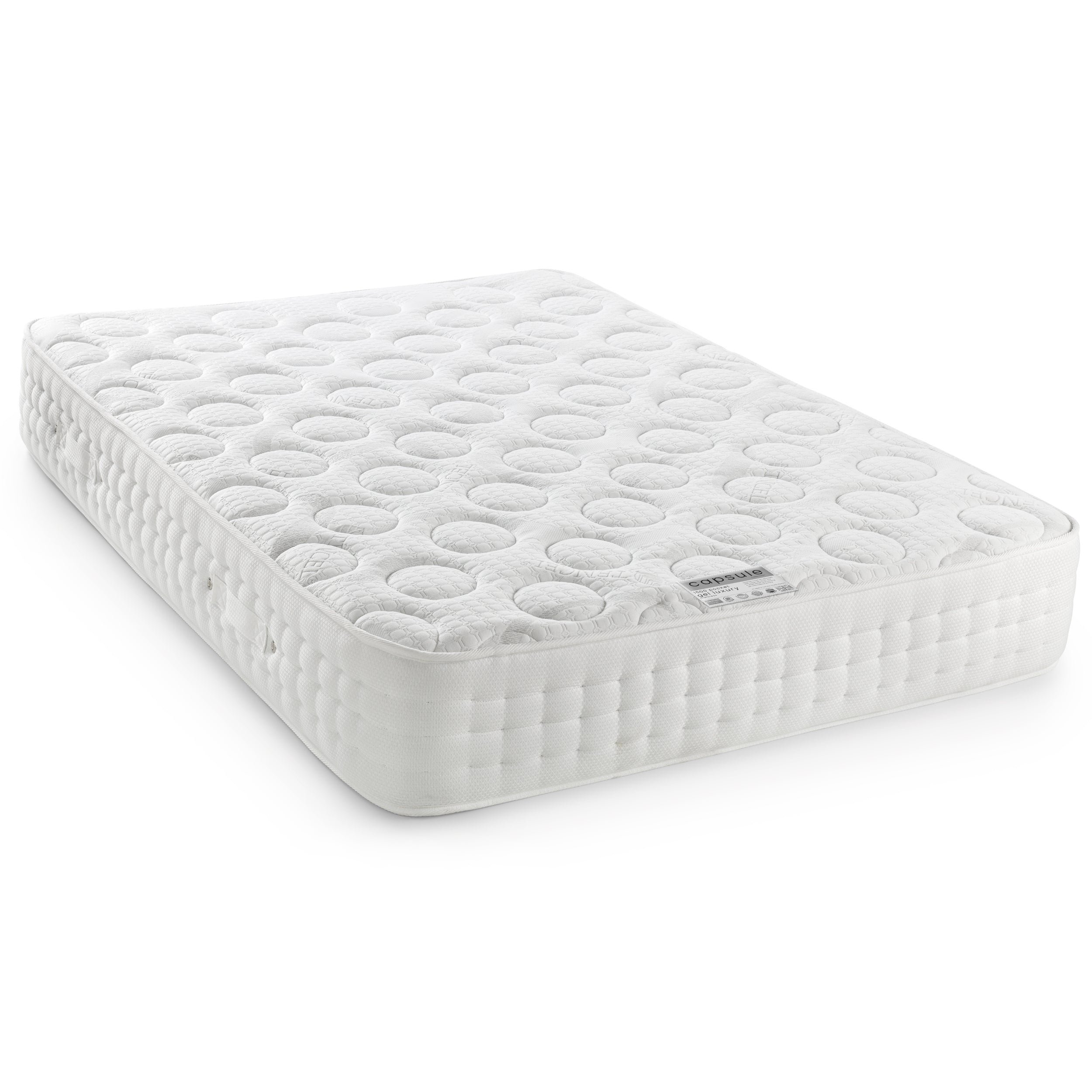 Capsule Gel Luxury Micro Quilted Mattress with 1500 Pocket Spring