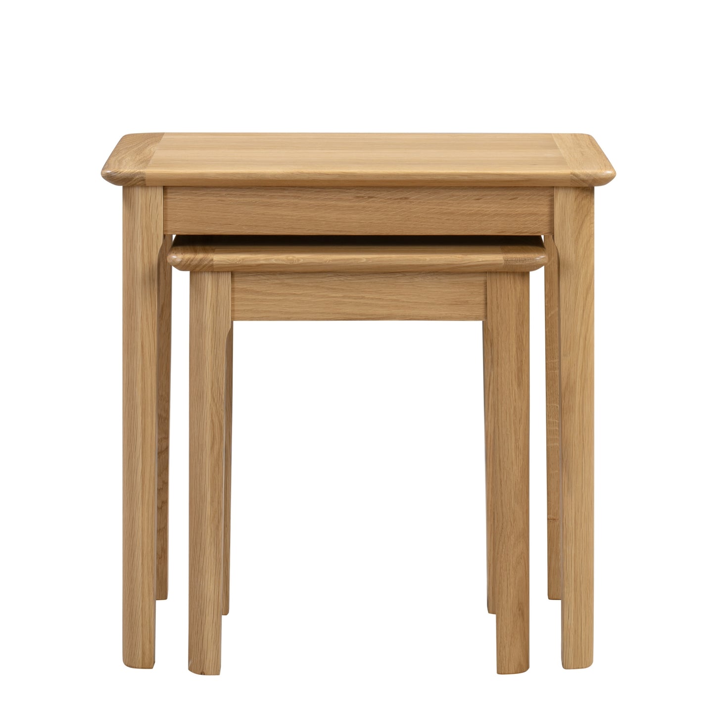 Cotswold Nest of 2 Tables in Solid Oak