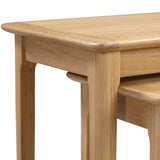 Cotswold Nest of 2 Tables in Solid Oak