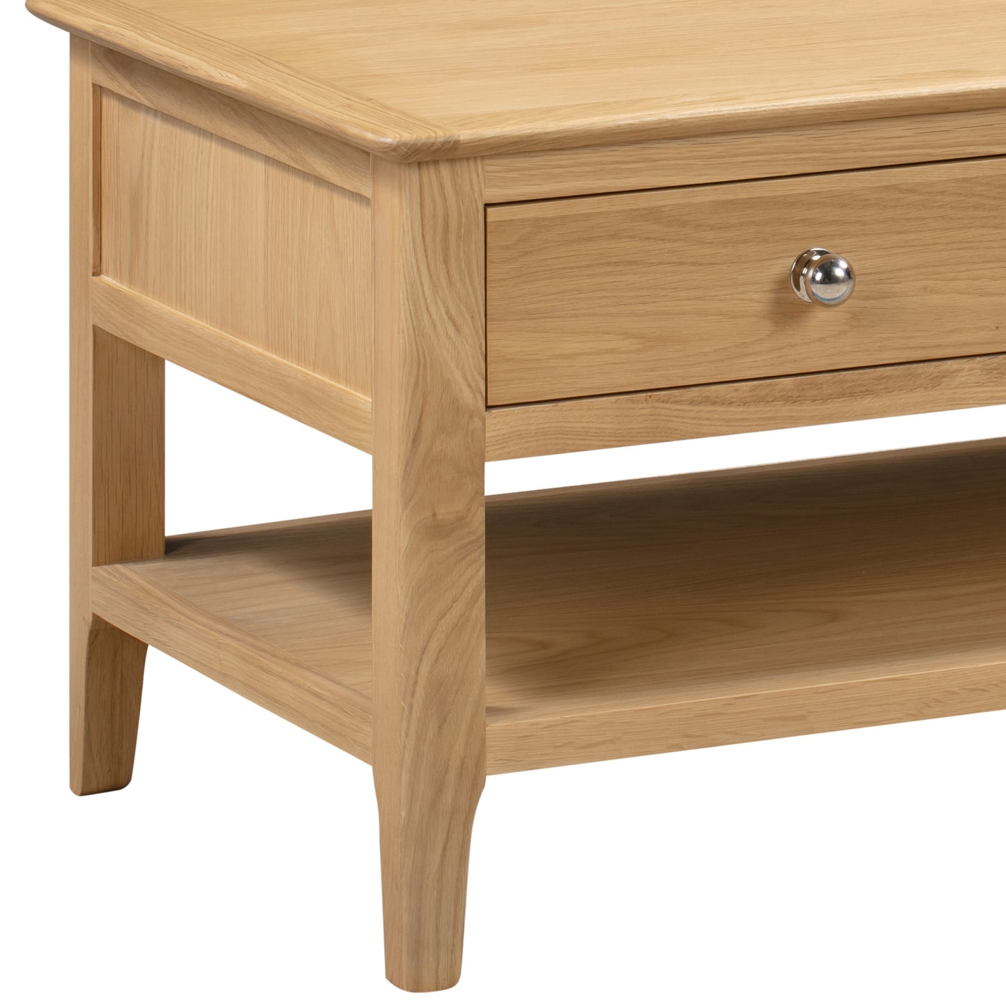 Cotswold Solid Oak Coffee Table with 2 Drawers