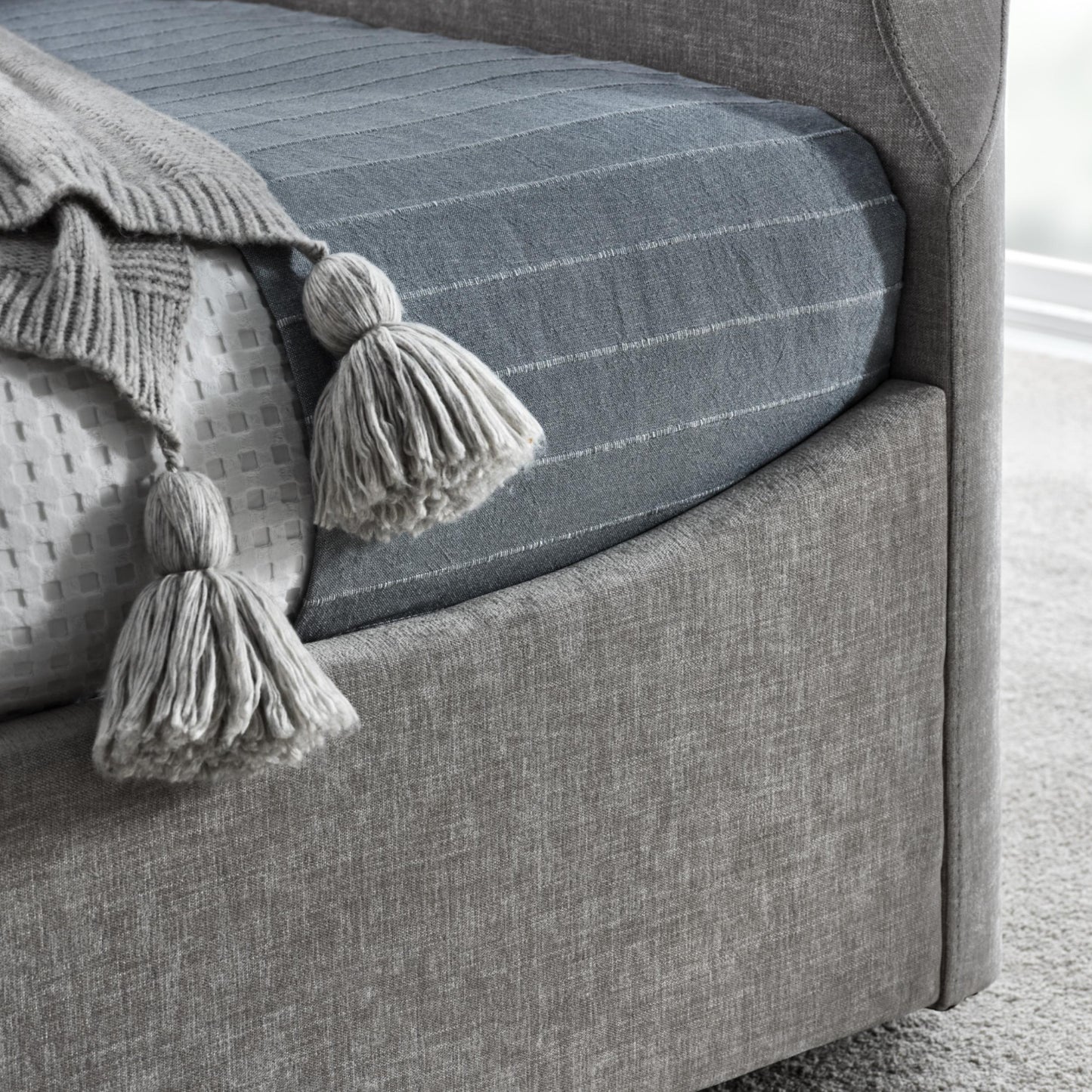 Darras 5.1.2.Dolby Atmos TV Bed in Madrian Light Grey