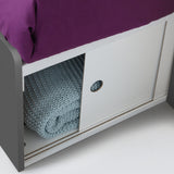 Eclipse Bunkbed - Charcoal and White