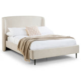 Eden Boucle Bed - Ivory