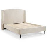 Eden Boucle Bed - Ivory