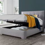 Falstone Ottoman Marbella Grey Bed