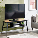 Findlay TV-Unit in Walnut & Black