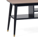 Findlay TV-Unit in Walnut & Black