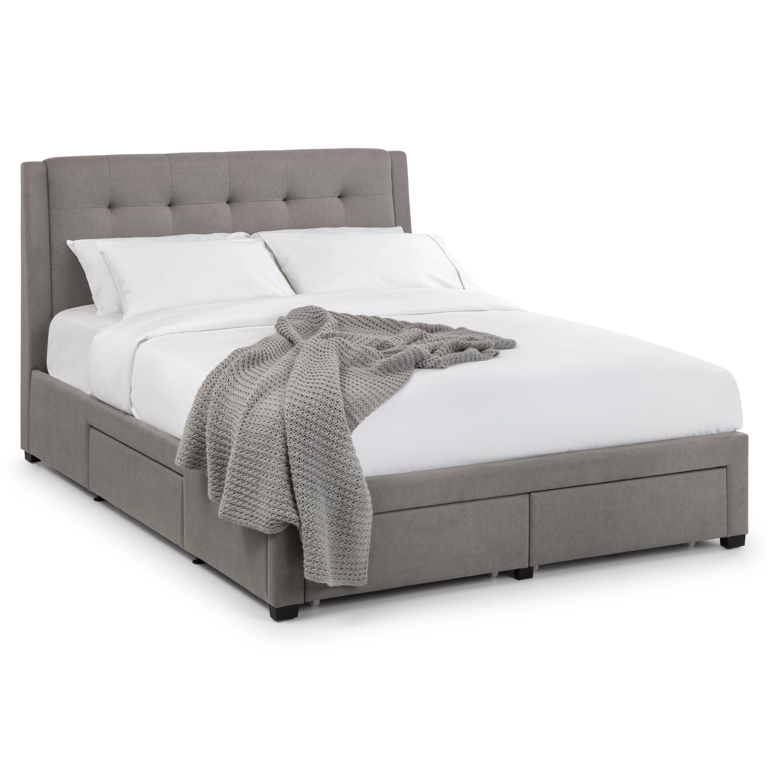 Fullerton 4 Drawer Bed - Grey
