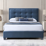 Gainford Standard Static Bolero Blue Steel Bed