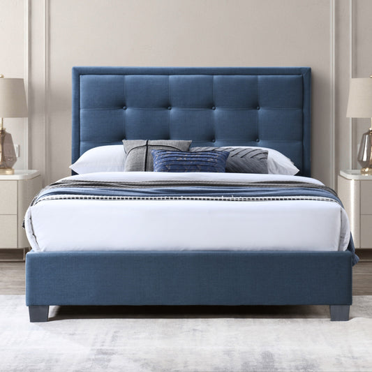 Gainford Standard Static Bolero Blue Steel Bed
