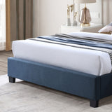 Gainford Standard Static Bolero Blue Steel Bed