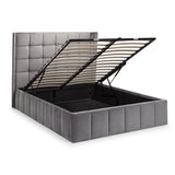 Gatsby Ottoman Bed - Light Grey