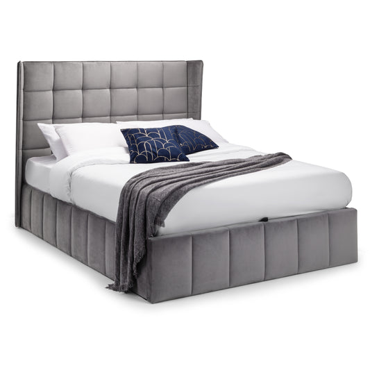 Gatsby Ottoman Bed - Light Grey