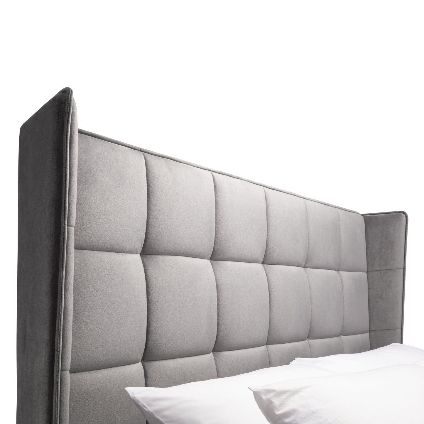 Gatsby Ottoman Bed - Light Grey