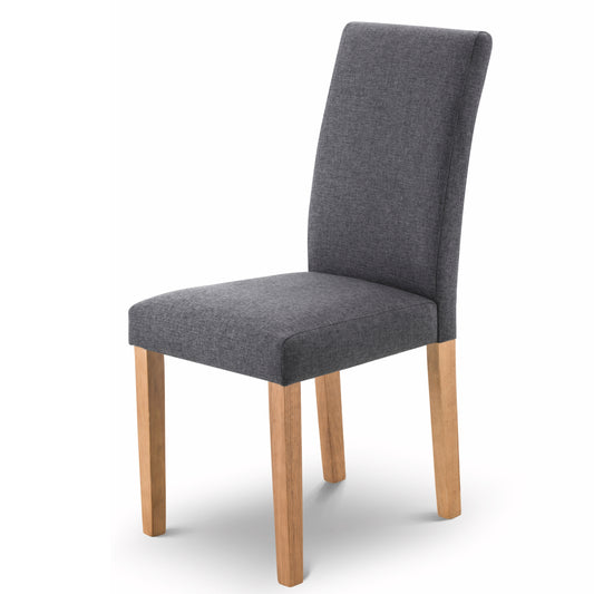 Hastings Harwood Dining Chair Linen Fabric