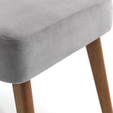 Huxley Dusk Grey Chenille Dining Chair(2 Chairs)