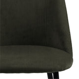 Ines Dining chair in Olive Green (4 Chairs)