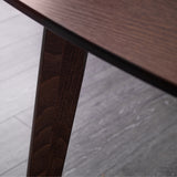 Kensington Extend. Dining Table & Kensington Chair Beech Frame Walnut Finish