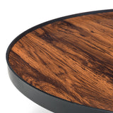 Loft Coffee Table Walnut Top & Black Metal