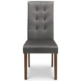 Kensington Extend. Dining Table Beech Frame Walnut & Madrid Dining Chair Grey Velvet(6 Chairs)