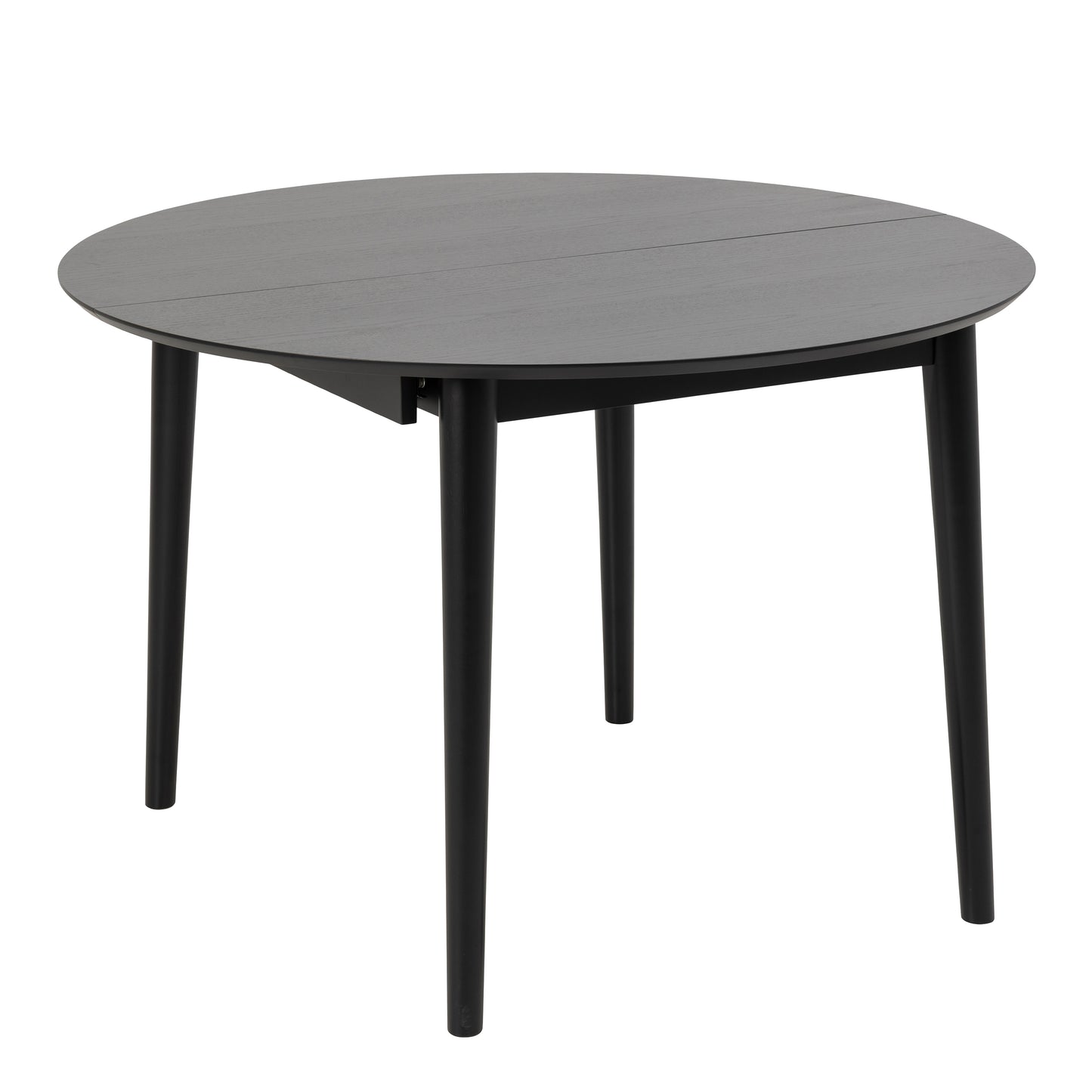 Montreux Round Extending Dining Table + Cassandra Dining Chair Black