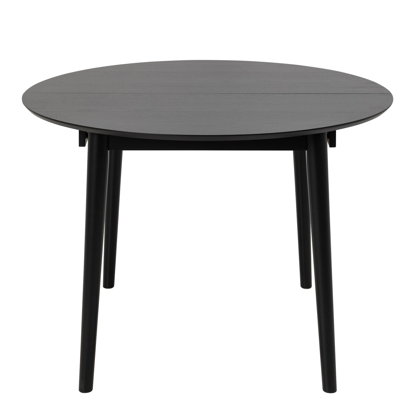 Montreux Round Extending Dining Table + Cassandra Dining Chair Black