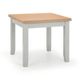 Richmond White Oak Flip Top Dining Table & Dining Chair White Oak solids Veneers with Elephant Grey(6 Chairs)