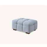 Tribeca Sofa with soft Boucle Fabric in Pearl colour.
