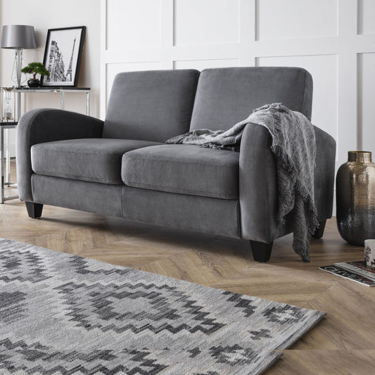 Vivo 2 Seater Sofa Dusk Grey Chenille