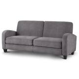 Vivo Sofa Set Dusk Grey Chenille: 3+2+1 Seater Sofa