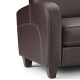 Vivo Sofabed Chestnut Faux Leather