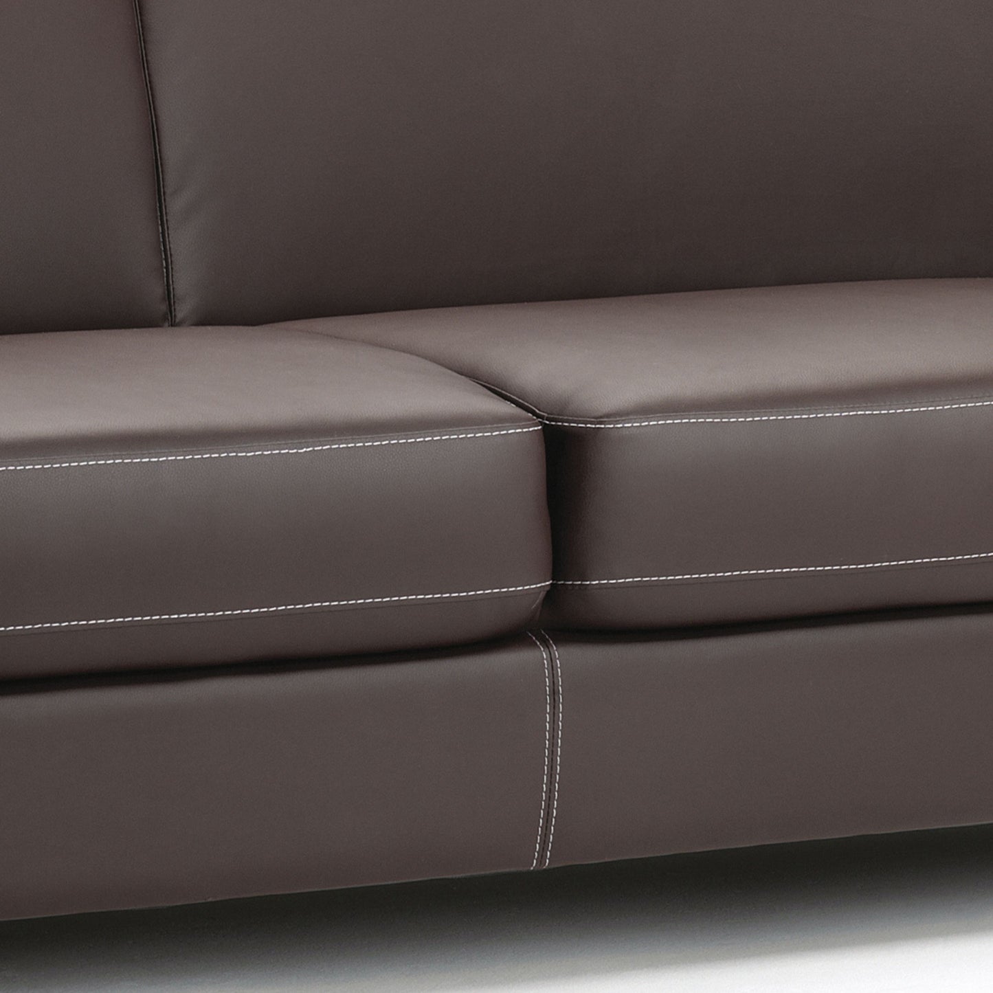 Vivo Sofabed Chestnut Faux Leather